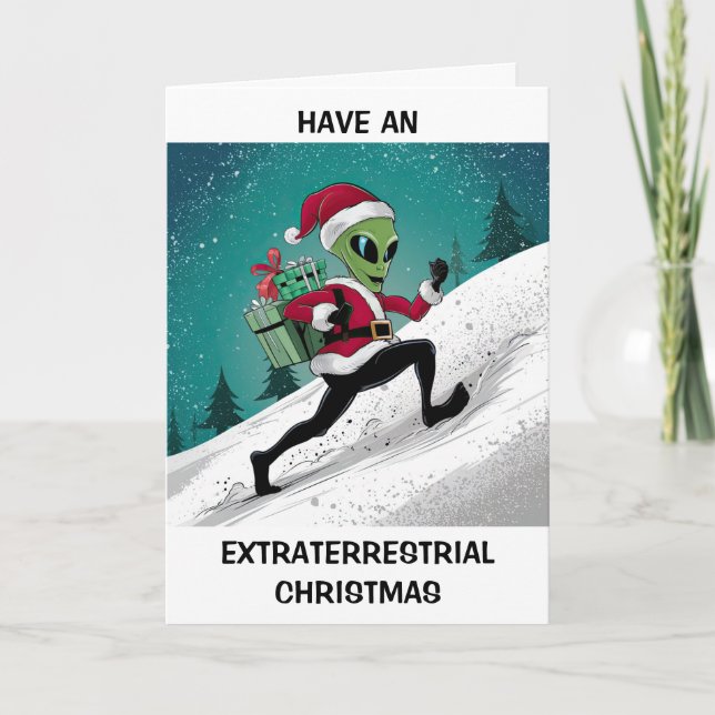 Alien Weihnachten (Vorderseite)