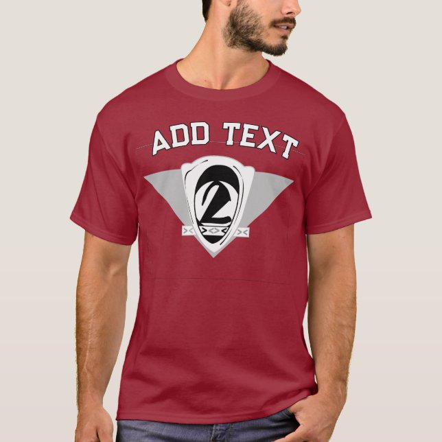 Alien-Weltsymbol Nummer 2 T-Shirt (Vorderseite)