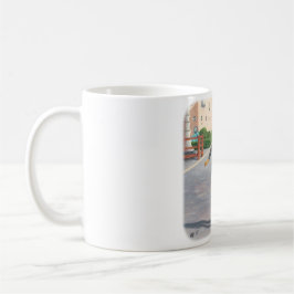 Alien Woman Roller Skaten Fantasy Art Kaffee Tasse
