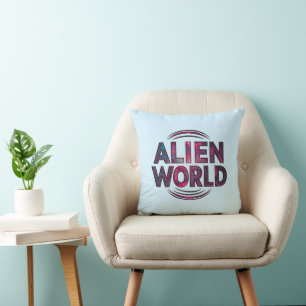 Alien World Kissen