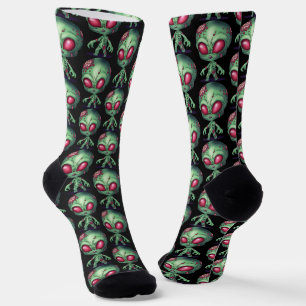 Alien Zombie Socken