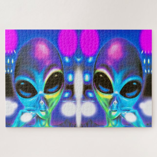 Alien Zwillinge (Horizontal)