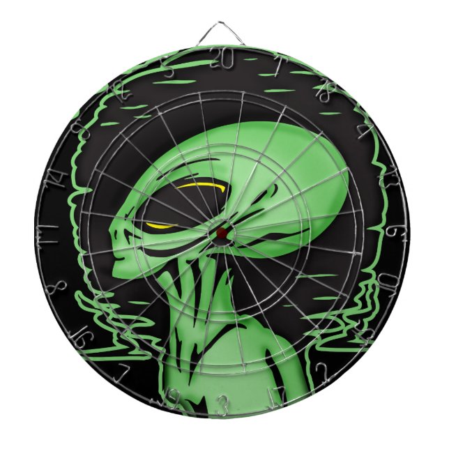 AlienDartboard Dartscheibe (vorne)