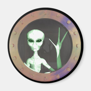 Alienfenster Magnet