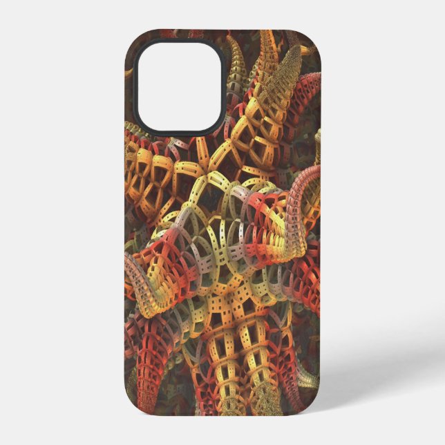 Alienischer Krake iPhone 12 Pro Hülle (Rückseite)