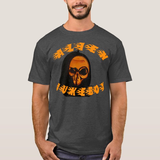 AlienJukebox - Rockin Gitarren-T-Shirt - T-Shirt (Vorderseite)