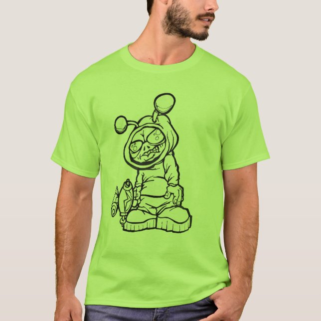 Aliens de T-Shirt ATL pour hommes ! ! ! (Devant)