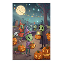 Aliens feiern Halloween auf der Erde – Kosmische K