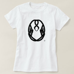 Aliens Gesicht T-Shirt