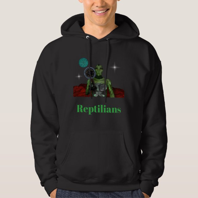 Aliens Hoodie (Vorderseite)