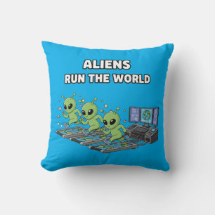 Aliens regieren die Welt Kissen