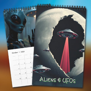 Aliens und UFOs Ufologie Kalender