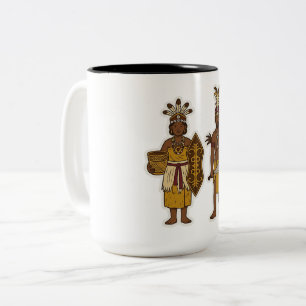 Alifuru Ina und Ama Zweifarbige Tasse