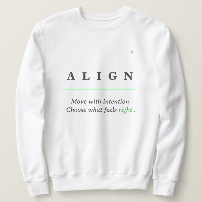 ALIGN Minimal Tee | KaliraArts (Design vorne)