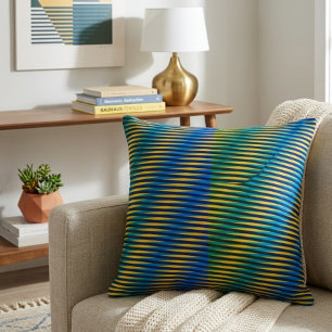 Aligned Energy Lignes Abstraites Coussin