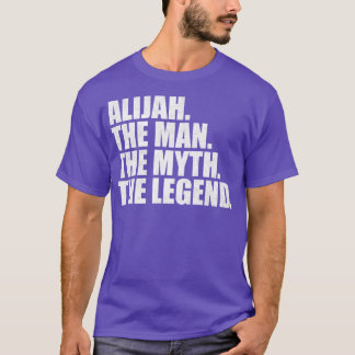 Alijah Alijah Name Alijah Vorname T-Shirt