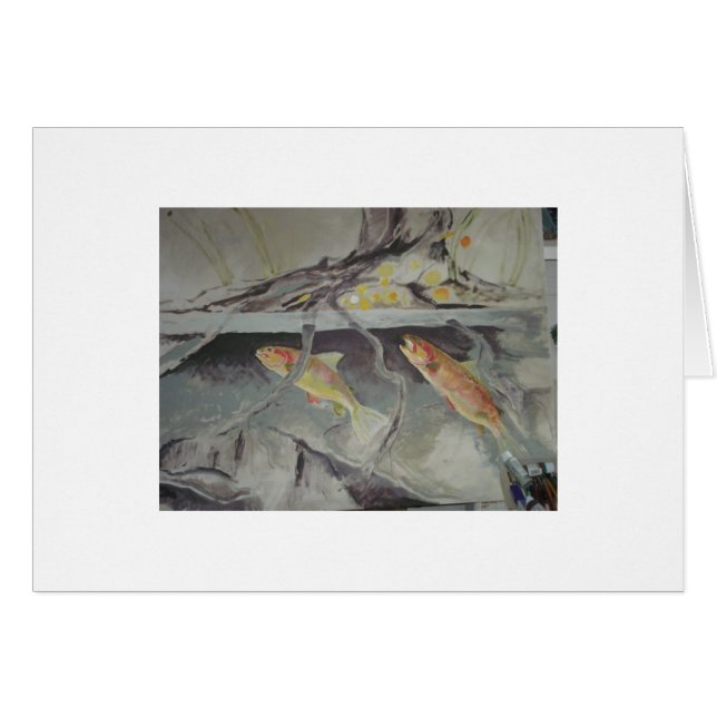 alimentation de truite (Devant Horizontal)