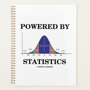 Alimenté Par Statistiques Bell Courbe Stats Humour
