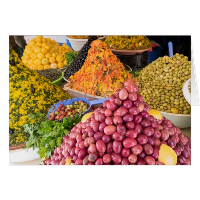 Aliments Marinés Au Marché (Devant horizontal)