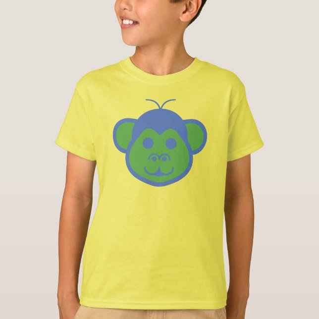 Alimon (Alien Monkey) Kinder T-Shirt (Vorderseite)