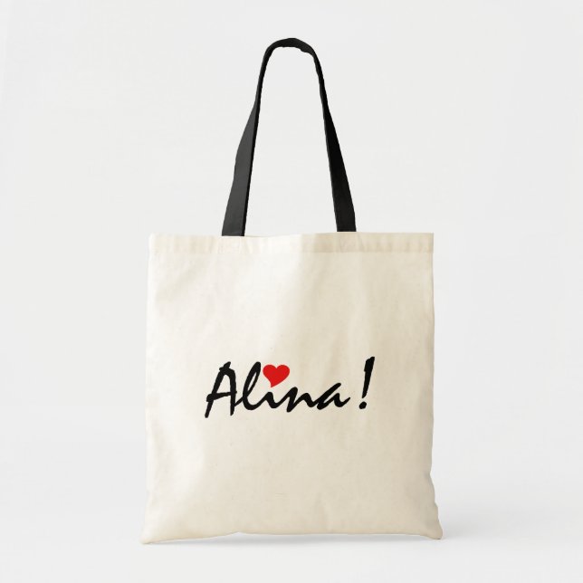 Alina IV Personalisierte Bezeichnung Tragetasche (Vorne)