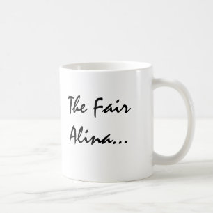 Alina mit keltischer Bedeutung Kaffeetasse