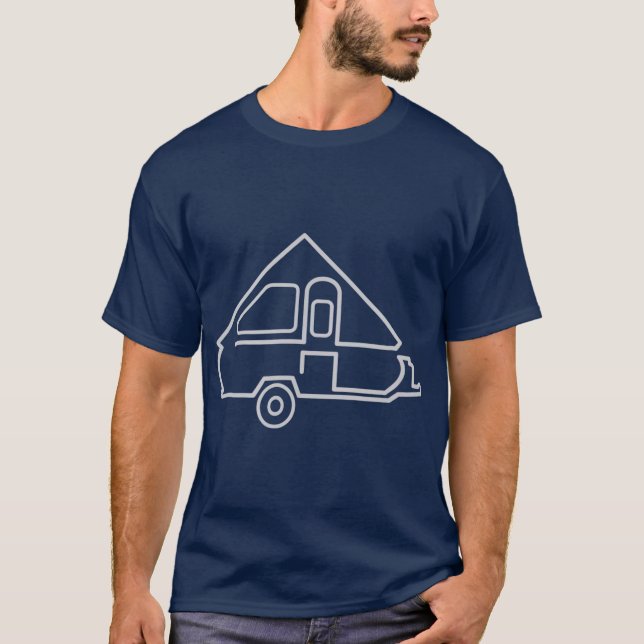 Aliner Camper Trailer T-Shirt (Vorderseite)