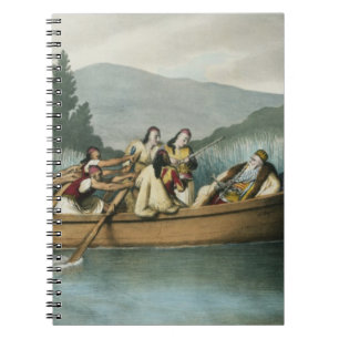 AliPasha (1741-1822) von Janina Jagd auf See-BU Notizblock