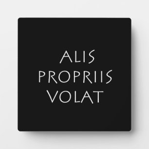 Alis Propriis Volat Fotoplatte