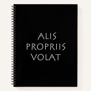 Alis Propriis Volat Notizbuch
