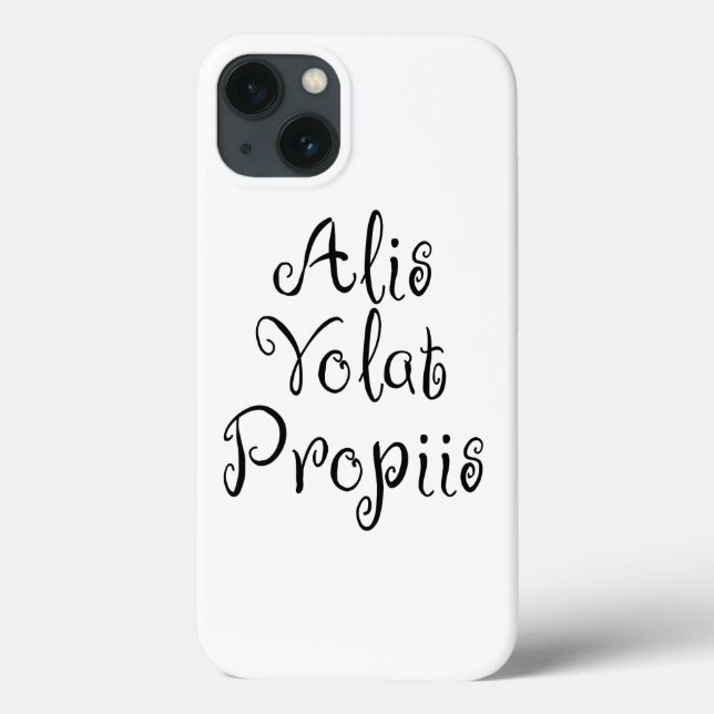 Alis Volat Propiis Case-Mate iPhone Hülle (Rückseite)
