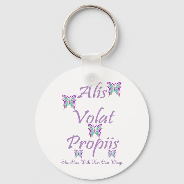 Alis Volat Propiis Schlüsselanhänger (Vorderseite)