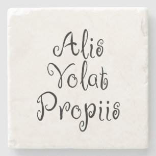 Alis Volat Propiis Steinuntersetzer