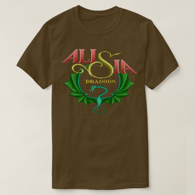 Alisia Dragoon T-Shirt (Design vorne)