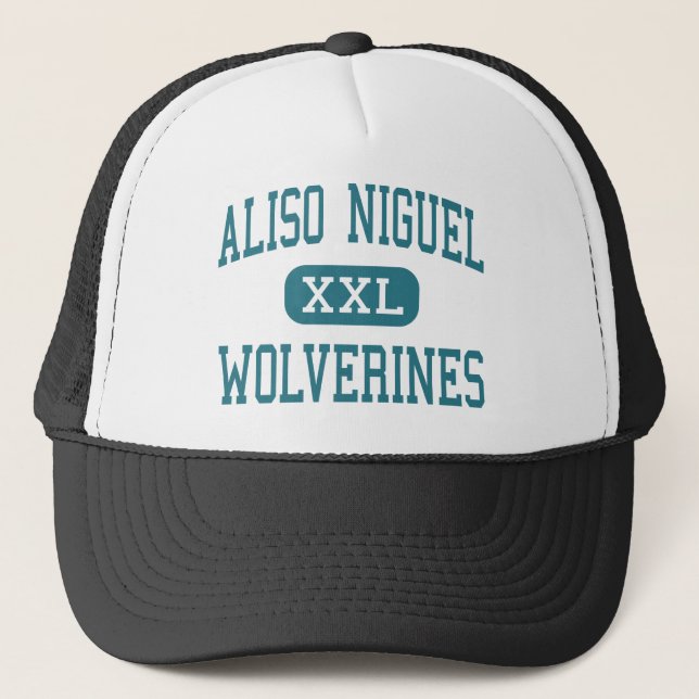 Aliso Niguel - Vielfrasse - hoch - Aliso Viejo Truckerkappe (Vorderseite)