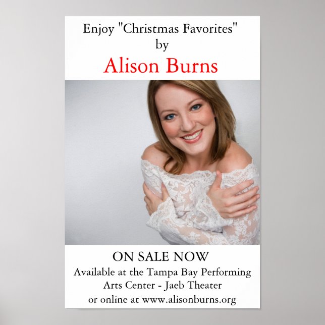 Alison Burns Poster (Vorne)