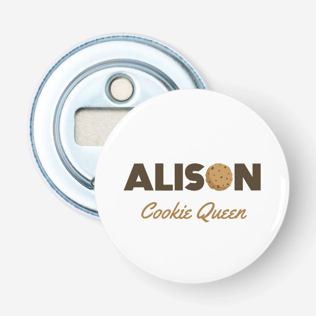 Alison Cookie Queen Flaschenöffner (Vorderseite)