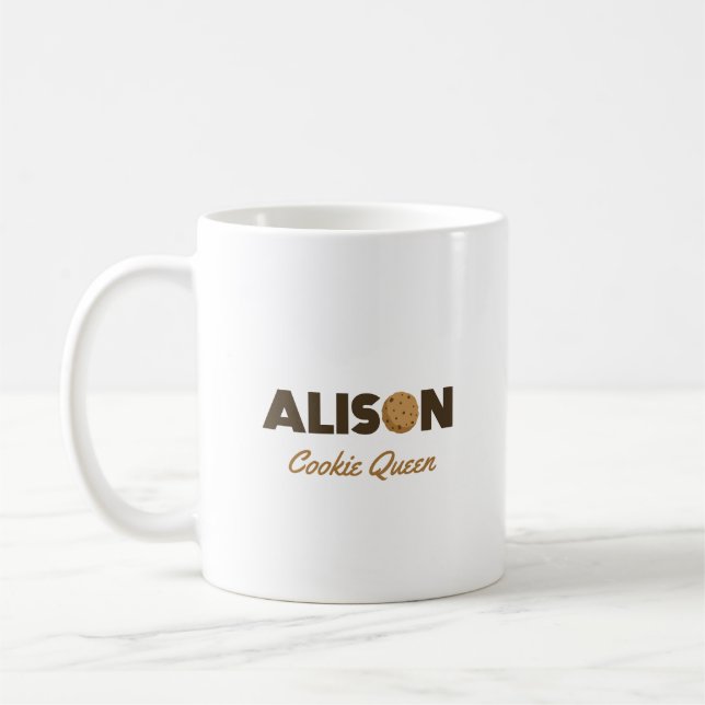 Alison Cookie Queen Kaffeetasse (Links)