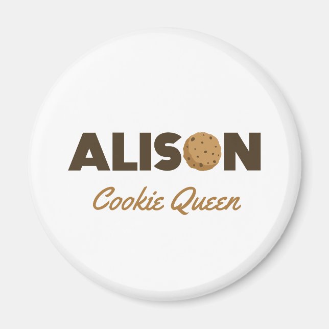 Alison Cookie Queen Magnet (Vorne)