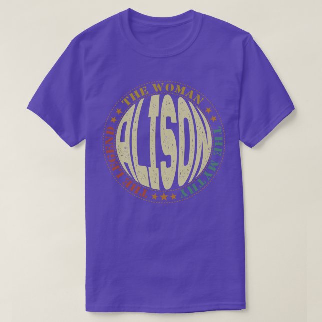 Alison Geschenk T-Shirt (Design vorne)