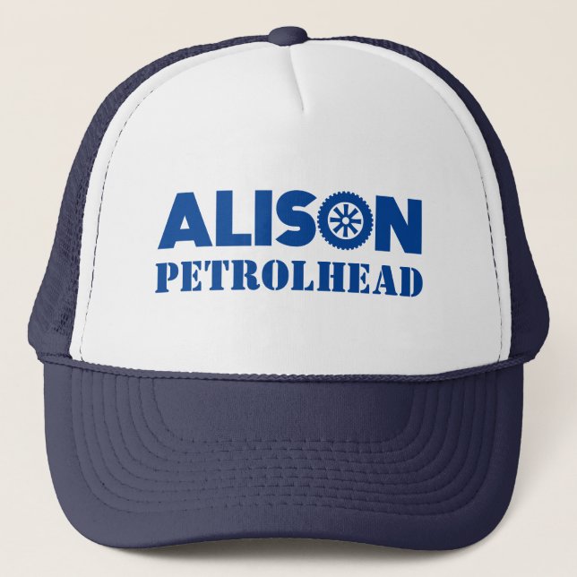 Alison Petrol Head Trucker Hat Truckerkappe (Vorderseite)