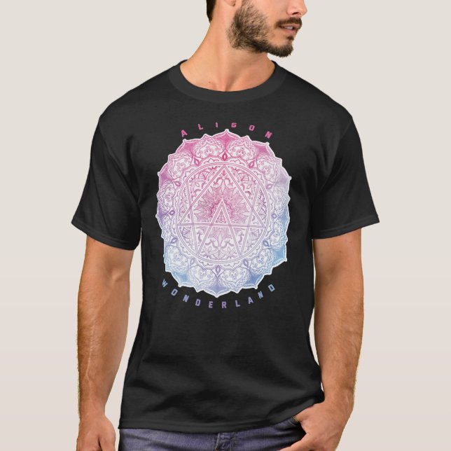 Alison Wonderland Mandala Classic T-Shirt (Devant)