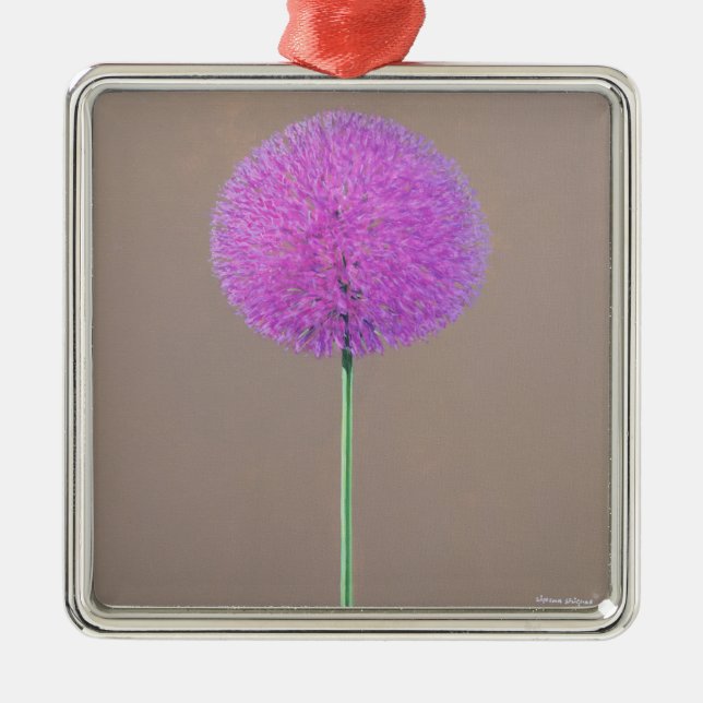Alium Ornament Aus Metall (Vorne)
