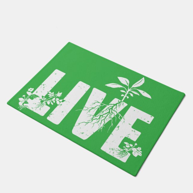 Alive Fußmatte (Schrägansicht)