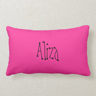 Aliza Name-Kissen Lendenkissen