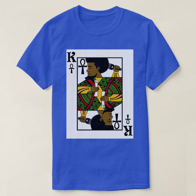 ALKEBULAN BLACK KING T-Shirt (Design vorne)