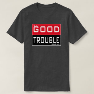 ALKEBULAN - GUTE TROUBLE (rot & schwarz) T-Shirt