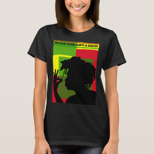 ALKEBULAN - SCHWARZE HAARE IST KEIN KRIM v3 VOR DE T-Shirt