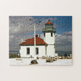 Alki Punkt-Leuchtturm, Seattle Washington