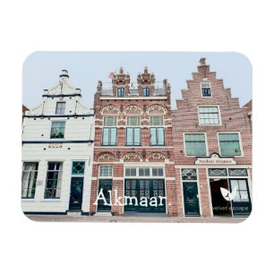 Alkmaar - Kühlschrankmagnet von Velvet Escape Magnet